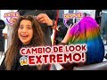 CAMBIO DE LOOK EXTREMO!!😱 PELO DE ARCOIRIS!!🌈 | Leyla Star 💫