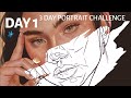 Day 1 - Beginner+ Procreate Sketch - 3 Day Portrait Challenge