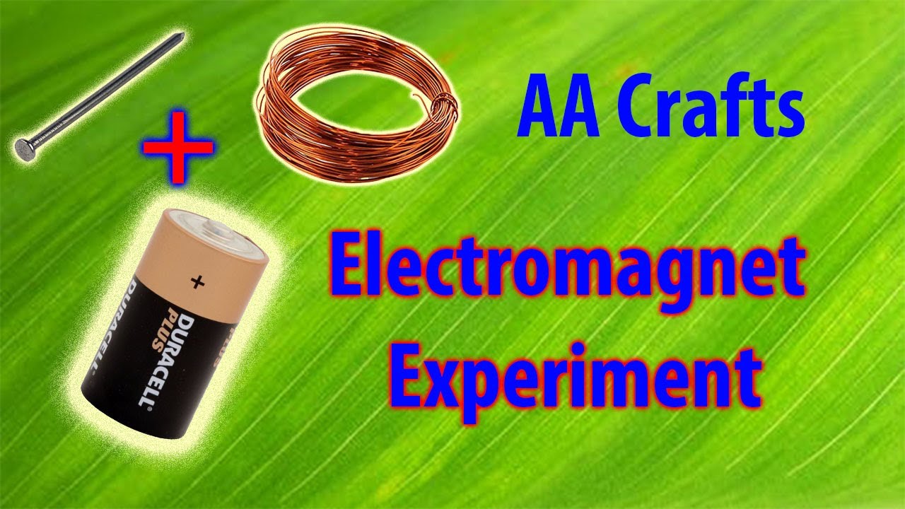 How to make Electromagnet at Home | AA Studio - YouTube