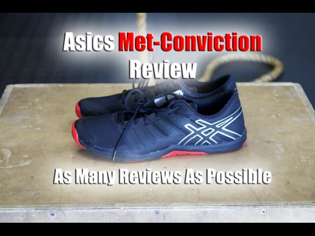 Asics Met-Conviction Review - Best CrossFit & Functional Fitness Shoes -  YouTube