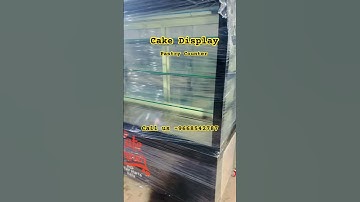 Cake Display Counter Manufacturing #cake #trending #viralvideo #viralshorts #bakery #business #love