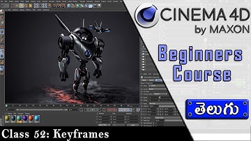 Keyframes in Cinema4D [ TELUGU ] || C4d Tutorials for Beginners in తెలుగు