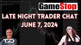 GME Late Night Traders Chat June 7, 2024 - Financial Analysis No Emotions, No Conspiracies, No Hype