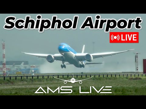 LIVE Plane Spotting | Schiphol RWY 24 Departures Kaagbaan | Aug 30, 2025