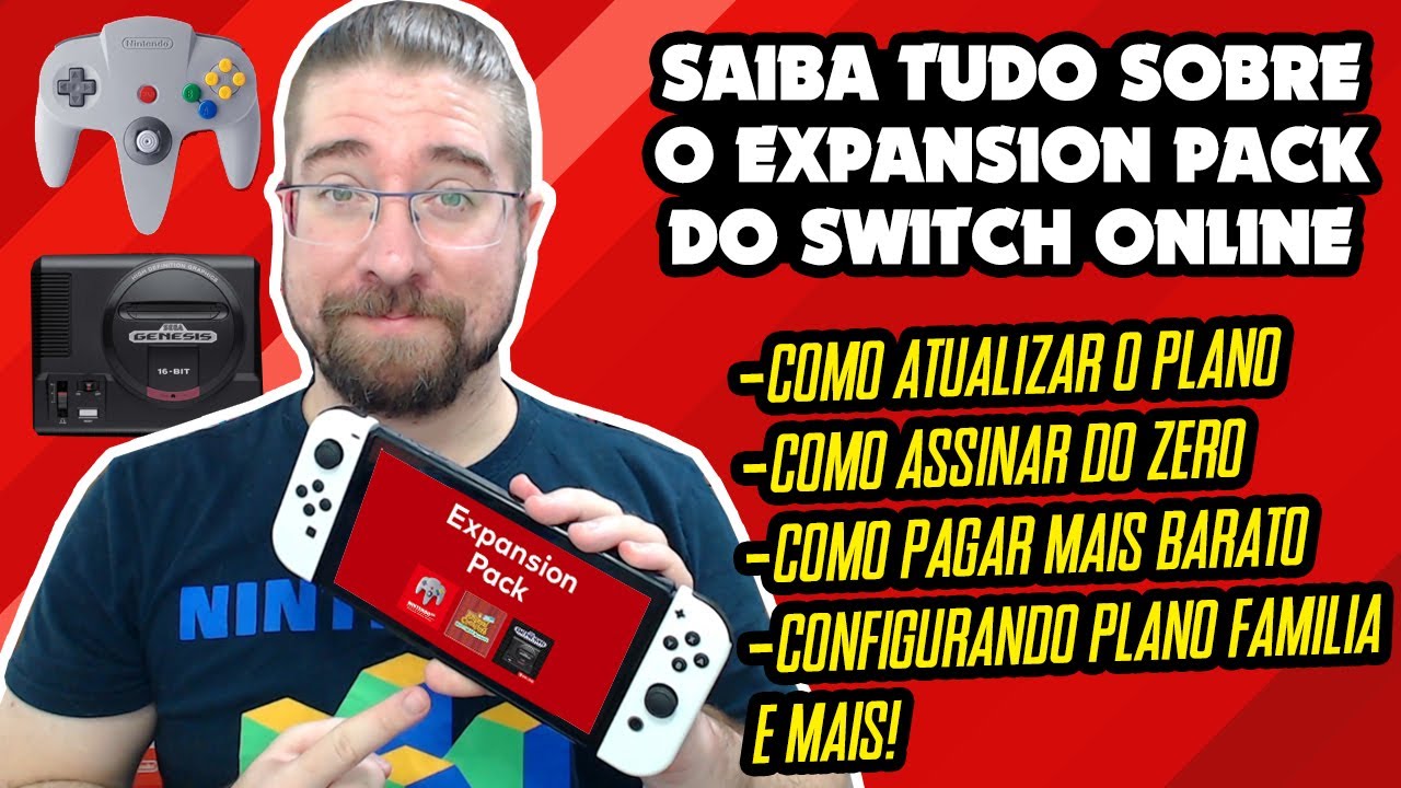 Nintendo Switch Online: preços, jogos e vantagens do Expansion Pack