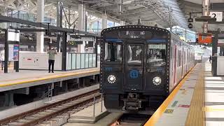 長崎駅を発車するYC1系