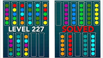 Ball Sort Puzzle Level 227 - Complete