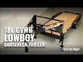 Walk Around: 18K lb GVWR Gooseneck No Rails Lowboy Equipment Trailer | Texas Pride