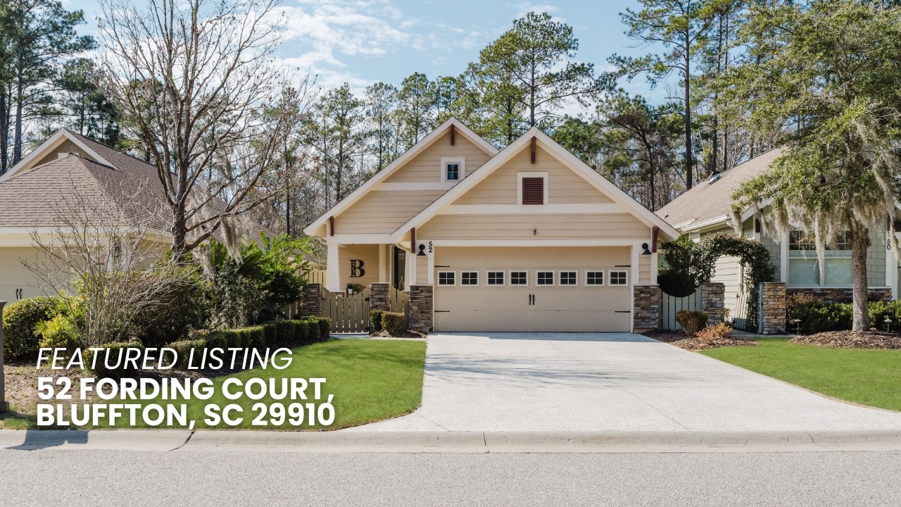 Featured Listing | 52 Fording Court, Bluffton, SC 29910