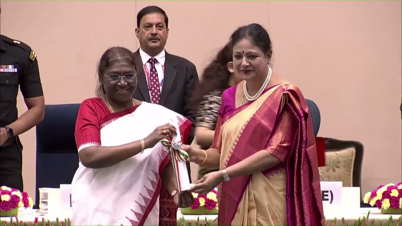 National Teachers Award Principal Sunitha S Rao DPS Nacharam YouTube National Teachers Award Principal Sunitha S Rao DPS Nacharam YouTube