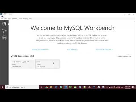 Conexion ha fallado para usuario root MySQL Workbench