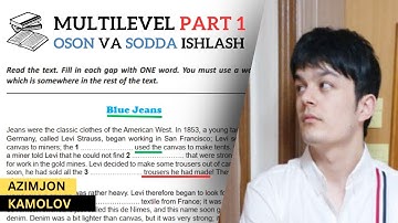 MULTILEVEL PART 1 OSON VA SODDA