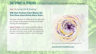 The Spirit of Mantra: 21-Day Mantra Meditation Journey Vol. II - Day 14 by Deva Premal & Miten 1,869 views 1 year ago 16 minutes
