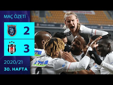 ÖZET: M. Başakşehir 2-3 Beşiktaş | 30. Hafta - 2020/21