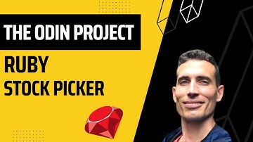 The Odin Project - Ruby Stock Picker