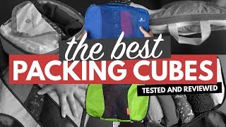 BEST PACKING CUBES FOR TRAVEL | Eagle Creek vs. Amazon Basics vs. Gonex vs. Bagail (Review!)