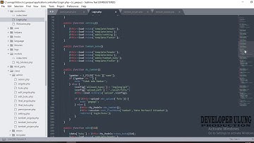 Tutorial Membuat Website Sistem Informasi Perpustakaan Codeigniter Part10