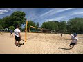 My first volleyball competition, game № 3 (set №2)
