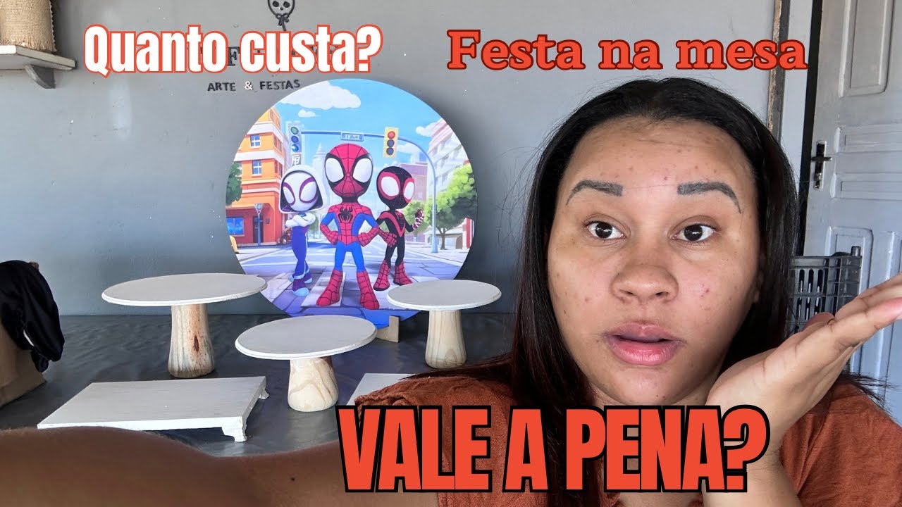 FESTA NA MESA/ MINI FESTA/ PEGUE E MONTE🥳
