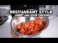 MOUTHWATERING SWEET AND SOUR CHICKEN