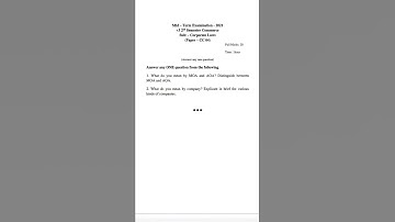 B.Com 2 semester internal exam papers (2021year)