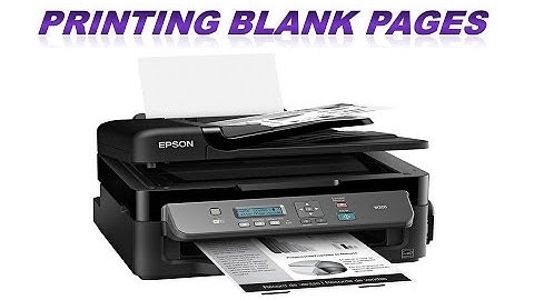 Epson M200 , Printer Printing Blank Pages, Epson l210 resetter [January 2024]