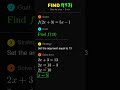 How to Find f(13) Given f(2x + 3) = 5x - 1 | Algebra Made Easy! #algebra #mathart #python #maths