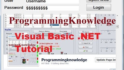 Visual Basic .NET Tutorial 55 - How to login to a website using VB.NET
