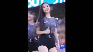 Korean cheerleader dance🩷 #cheerleader #dance #kpop #cute #viral 
