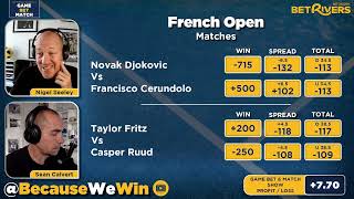 French Open Round 4 Predictions - Best Bets for Djokovic, Zverev, Fritz at Roland-Garros