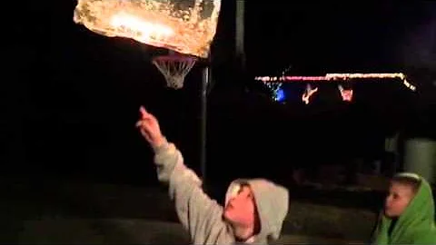 Happy New Year homemade hot air balloon!