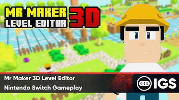 Mr Maker 3D Level Editor | Nintendo Switch Gameplay