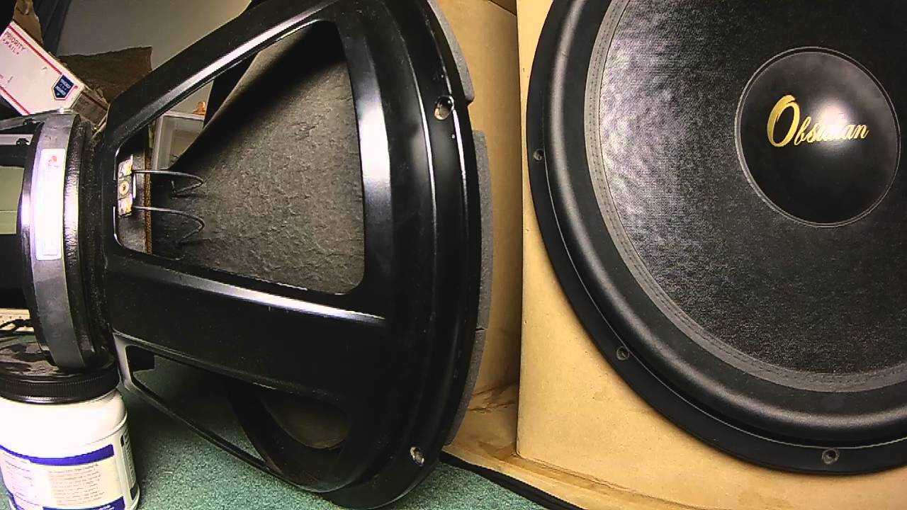 obsidian 18 inch subwoofer