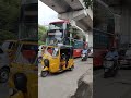 Double decker bus in punjagutta hyderabad trending tsrtc electricbuses doubledeckerbus