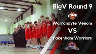 BigV Round 9 - Youth League Two Men | Warrandyte Venom vs Pakenham Warriors
