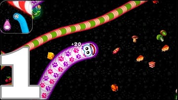 Worms Zone .io- Hungry Snake | Android Gameplay | Part 1