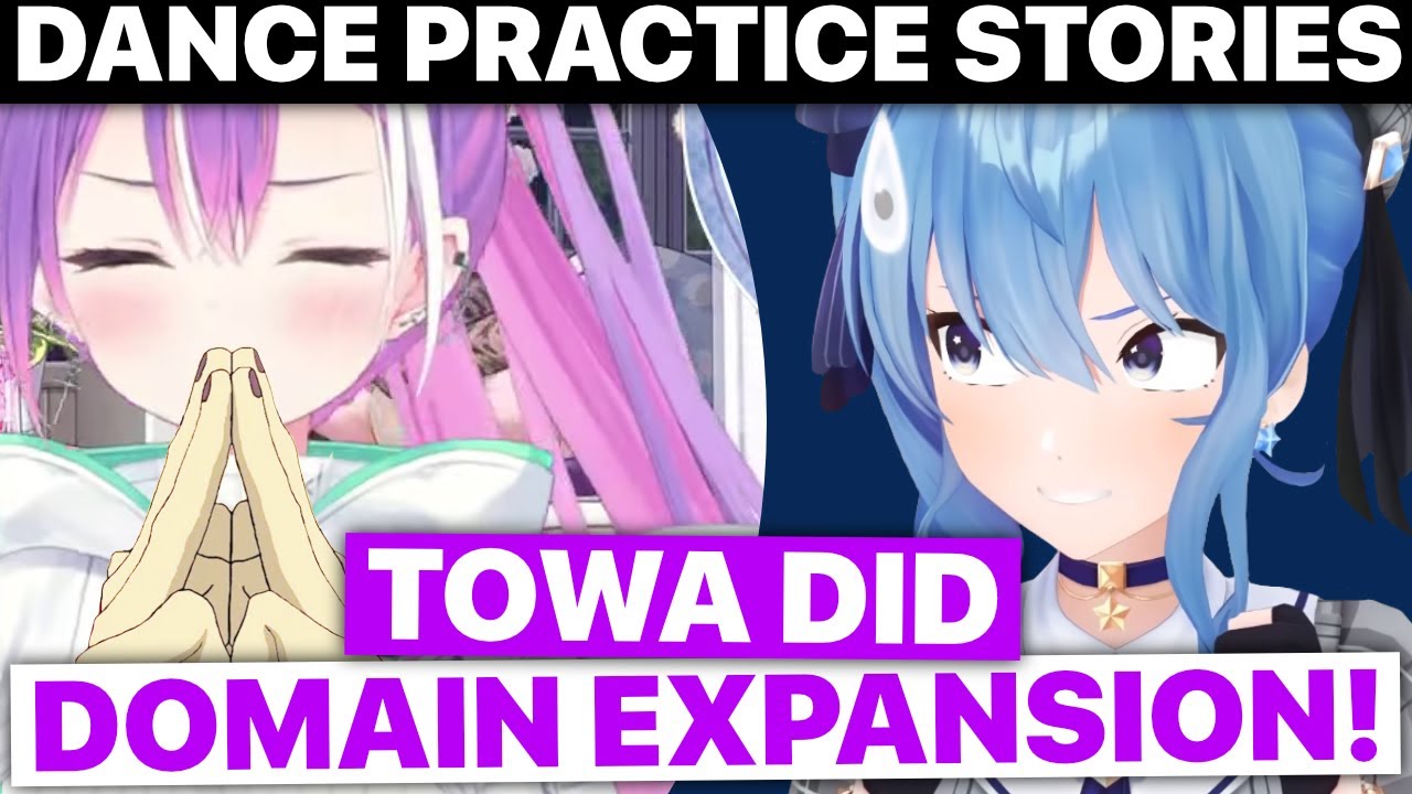 Towa Did Domain Expansion & Other Cute Dance Practice Tales (Hoshimachi Suisei /Hololive) [Eng Subs]