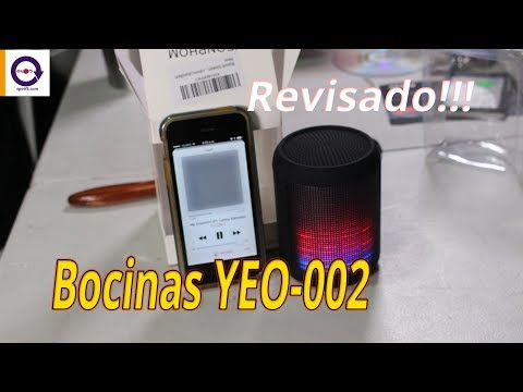 ¿Valen la pena? Bocinas Bluetooth YEOPHONE YEO-002 - SpotF5