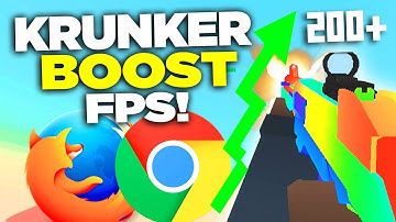 How To BOOST FPS in Krunker.io - Fix and Reduce Lag!