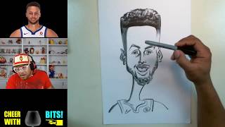 How To Draw Caricature Stephen Curry