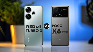 Xiaomi Redmi Turbo 3 5G Vs Xiaomi Poco X6 Pro 5G