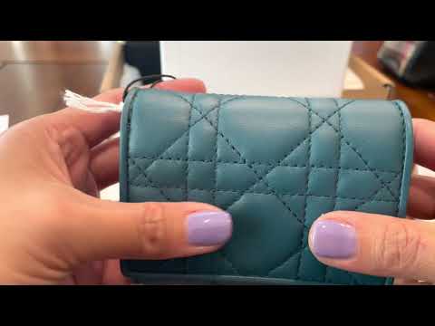 UNBOXING!!! Lady Dior Lotus Wallet