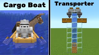 Minecraft: The 5 BEST Ways To Transport Your Items Long Distance