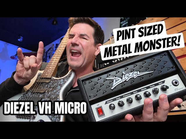 Diezel VH MICRO AMP   PINT SIZED METAL MONSTER!   YouTube