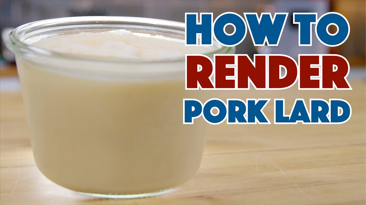 How To RENDER PORK Leaf Fat For Lard | Glen And Friends Cooking