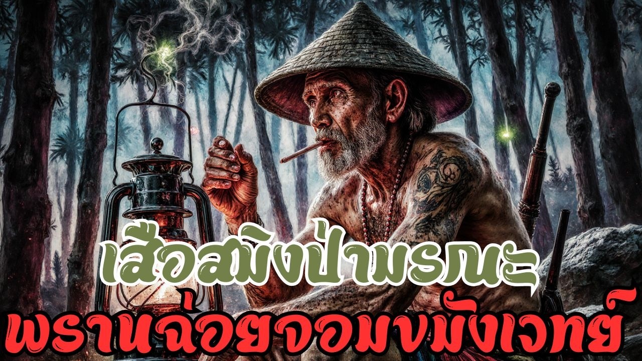 พรานฉ่อย จอมอาคม! ขมังเวทย์ป่ามรณะ ล่าอาถรรพ์สุดหลอน ตอนเดียวจบระทึก 🔥🌑👻