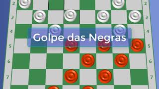 Jogo de Damas - Golpe em abertura Irregular 