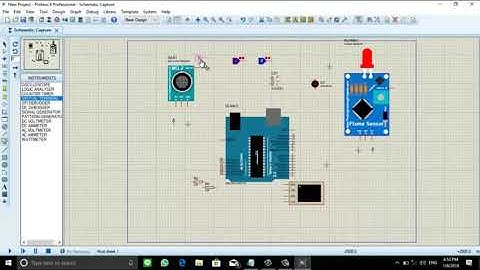 Alat Pendeteksi Kebakaran dengan Arduino dan Proteus
