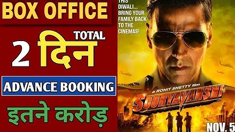 Sooryavanshi Movie 2nd Day Advance Booking Collection | Sooryavanshi Movie collection| Akshay kumar
