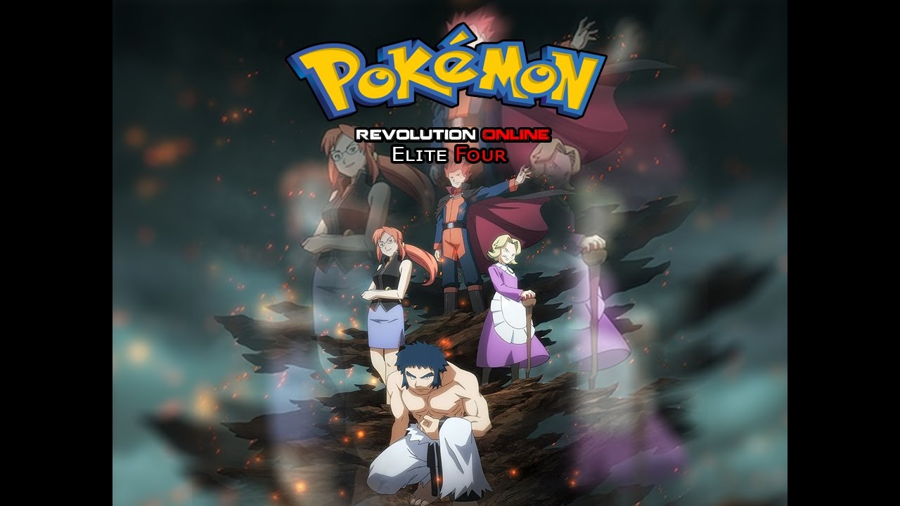 Kanto Elite Four Pokémon Revolution Online YouTube